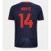 Nottingham Forest Dan Ndoye #14 Tredjedrakt 2025-26 Korte ermer